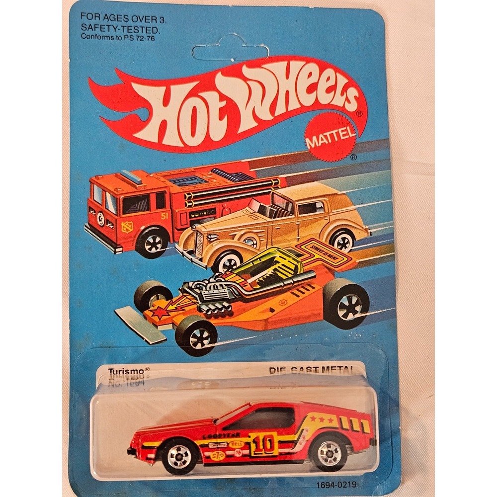 Hot Wheels Vintage 1982 - Red Turismo No. 1694